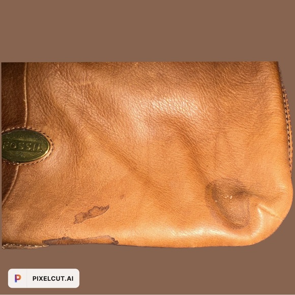 Fossil Explorer Fold Over Crossbody Leather Messenger Bag🗝️ - Picture 4 of 5
